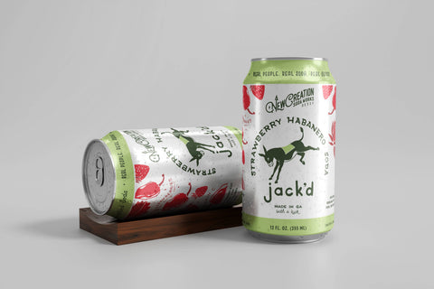 Jack'd Strawberry Habanero Soda