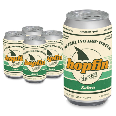 Hopfin Sabro Sparkling Hop Water