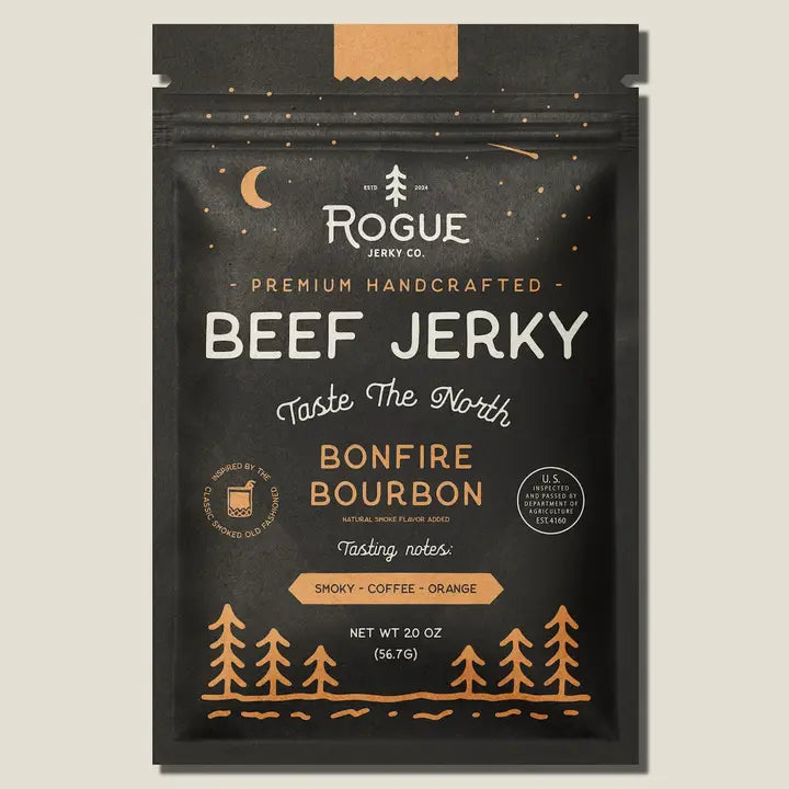 Bonfire Bourbon Beef Jerky