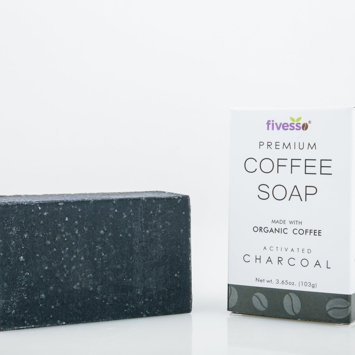 Activated Charcoal - Premium Coffee Soap Bar