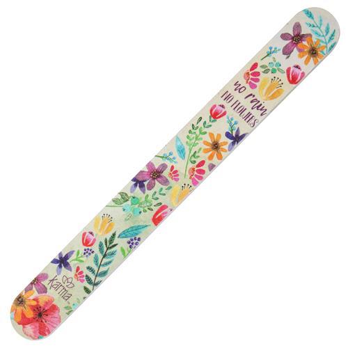 Karma Emery Board - Double-sided - Floral, Rainbow, Dog, XOXO, Charcoal Flower, Asian Floral, Leopard, Butterfly - Forrest Hill Farms