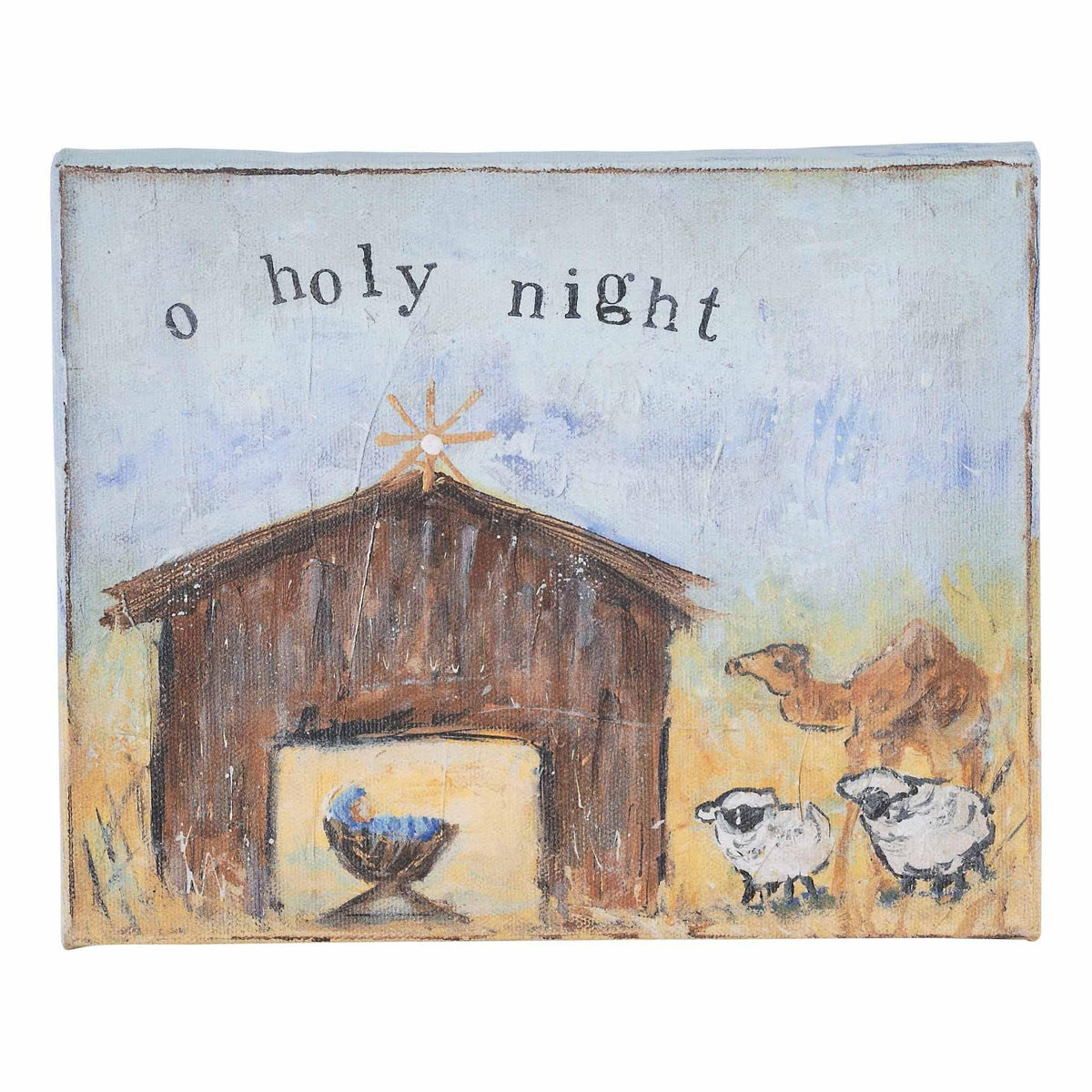"O Holy Night" Canvas - Forrest Hill Farms