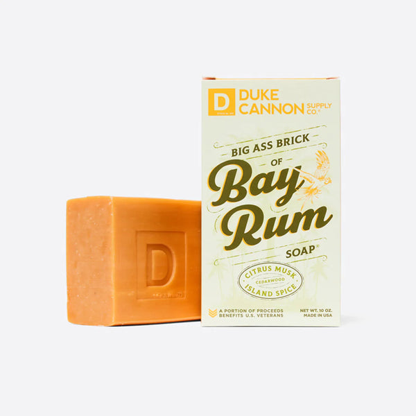 Duke Cannon Supply Co - Big Ass Brick of Soap - Bay Rum - Forrest Hill Farms