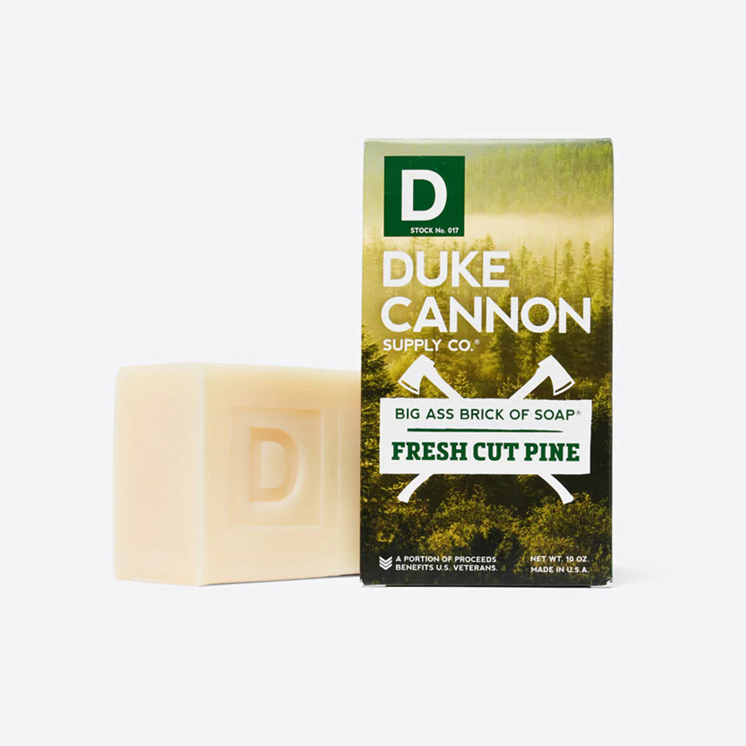 Duke Cannon Supply Co - Big Ass Brick of Soap - Fresh Cut Pine - Forrest Hill Farms