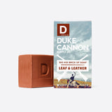 Duke Cannon Supply Co - Big Ass Brick of Soap - Leaf and Leather - Forrest Hill Farms