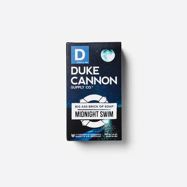 Duke Cannon Supply Co - Big Ass Brick of Soap - Midnight Swim - Forrest Hill Farms
