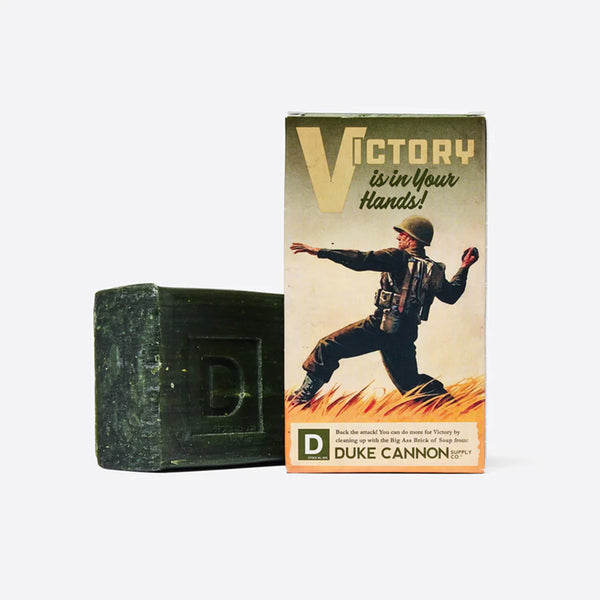 Duke Cannon Supply Co - Limited Edition WWII-era Big Ass Brick of Soap - Victory - Forrest Hill Farms