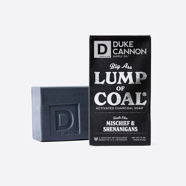 Duke Cannon Supply Co - Big Ass Lump of Coal Soap - Forrest Hill Farms